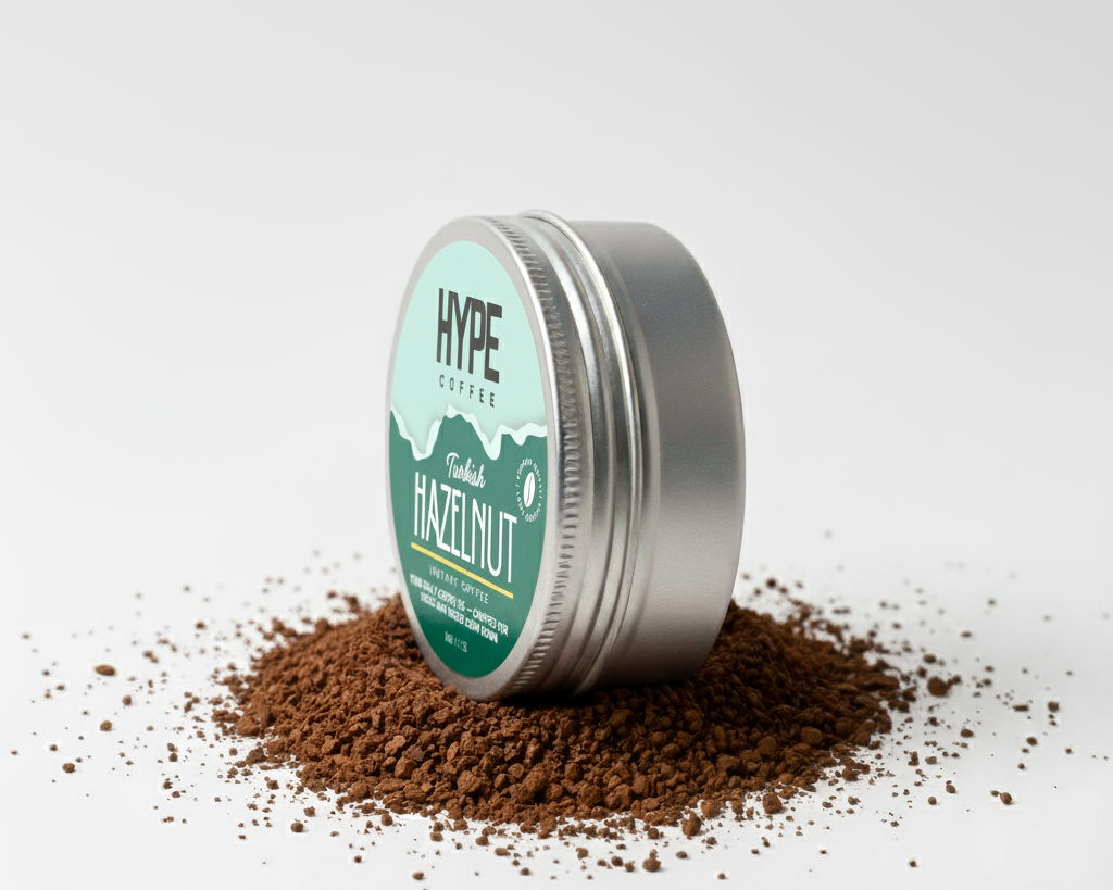 HYPE Turkish Hazelnut | 100% Arabica Instant Coffee - 50g